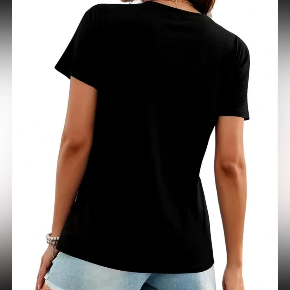 Hippie LOVE Van BLACK T-Shirt 60s 70s BRAND NEW - Picture 3 of 7